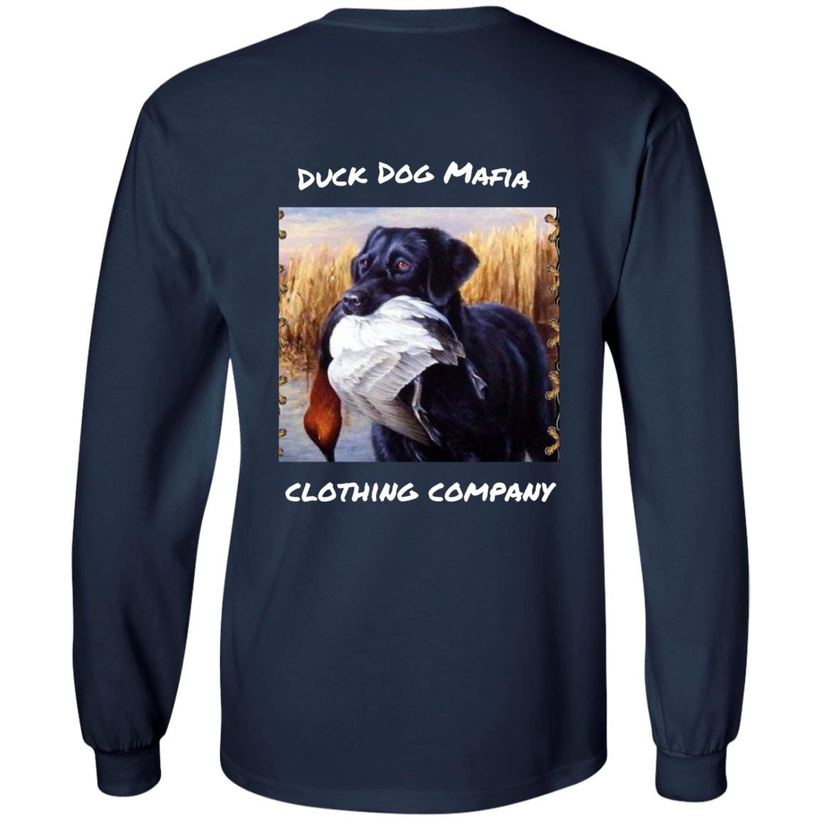 BLACK LAB / CANVASBACK WHITE LETTING