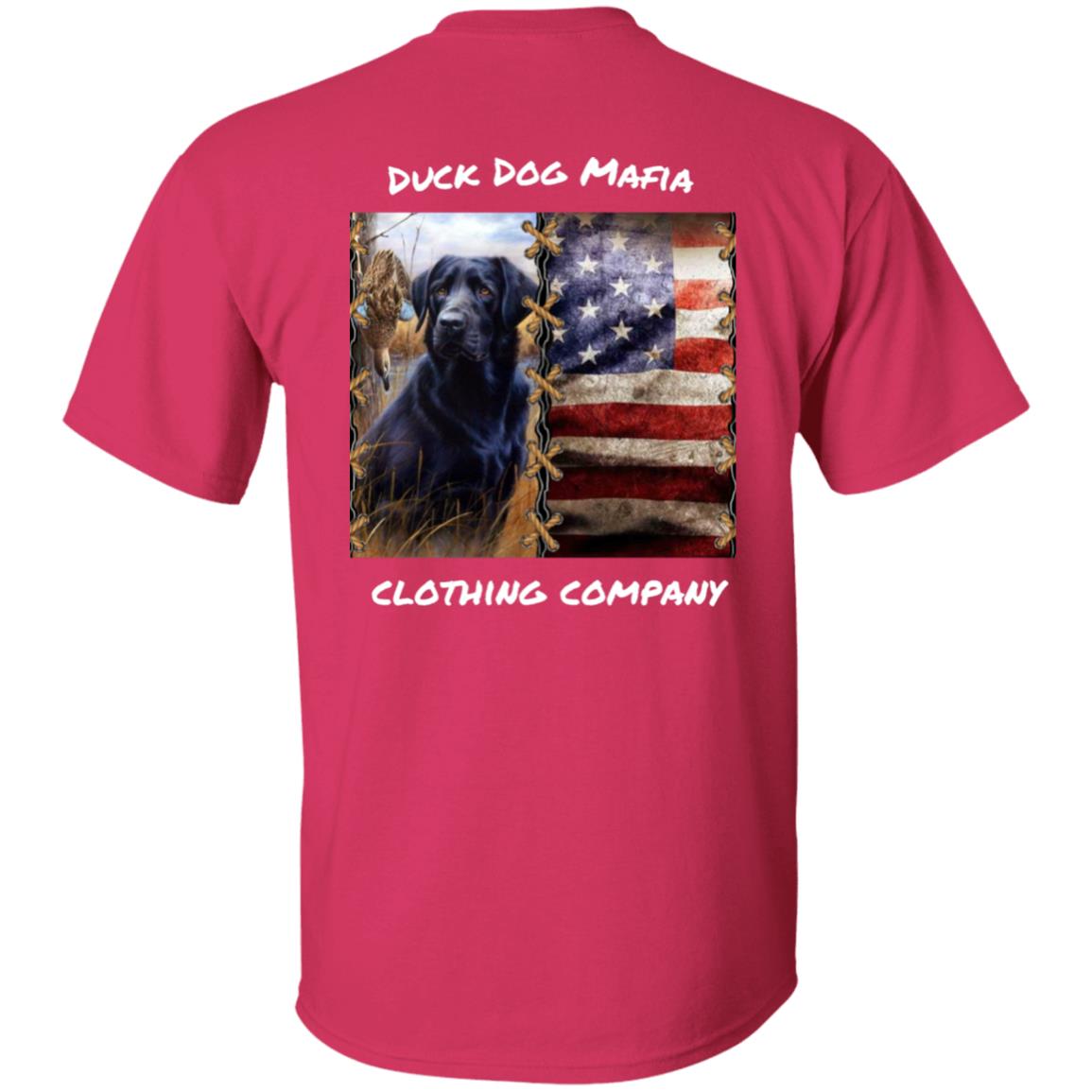 BLACK LAB / MERICAN FLAG WHITE LETTING