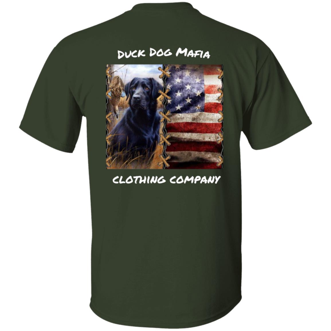 BLACK LAB / MERICAN FLAG WHITE LETTING