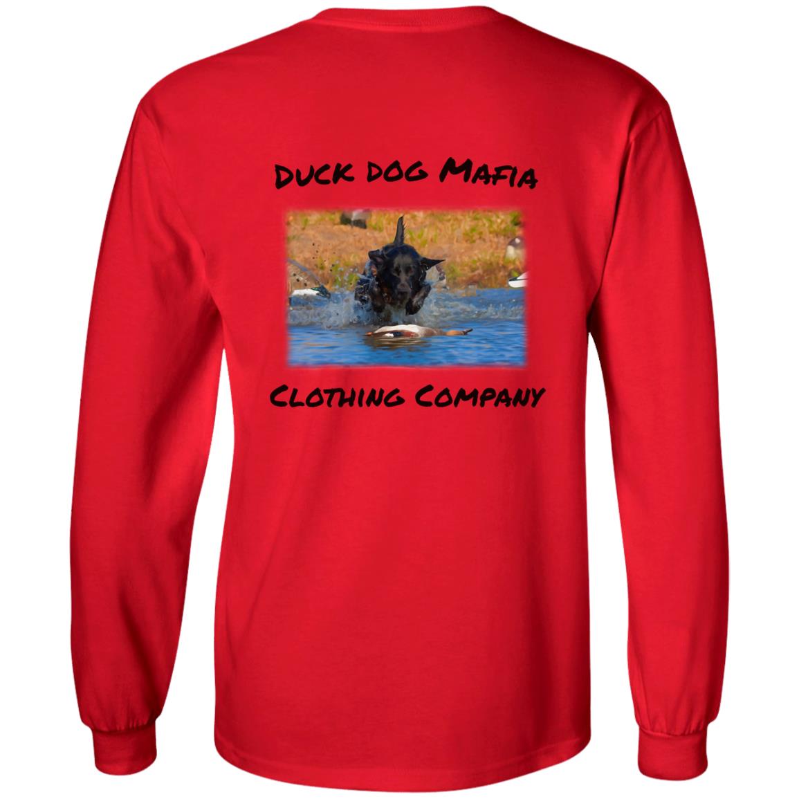Black Lab at Work - BlackLetting With DDM Logo Left Chest