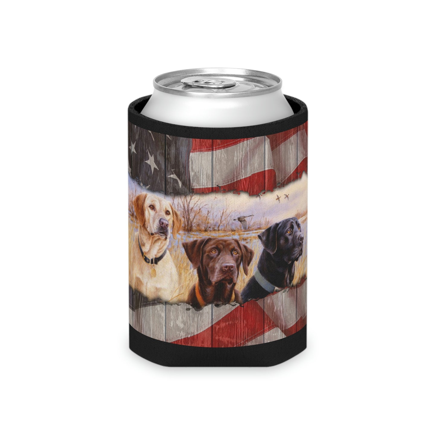 Yellow/Chocolate/Black American Labs