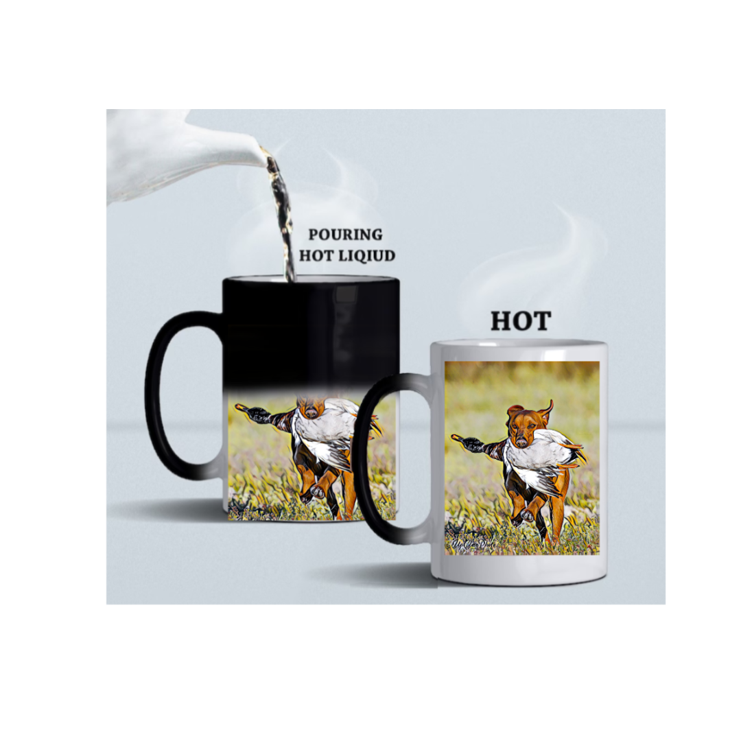 Custom Heat Sensitive Photo Mug  WILL NEED TO EMAIL US A PHOTO