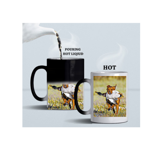 Custom Heat Sensitive Photo Mug  WILL NEED TO EMAIL US A PHOTO
